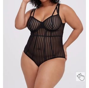 Torrid Stripped Body Suit